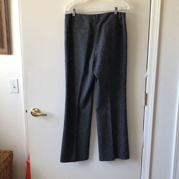 Anne Klein Tweed Pants Size 8 Gently Used Black - Picture 1 of 7